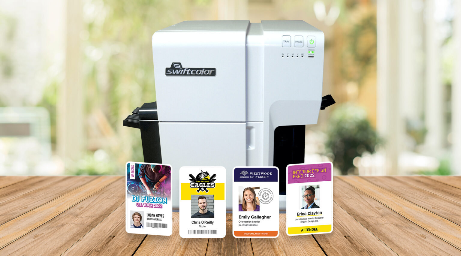 Full Color Id Badge Printer